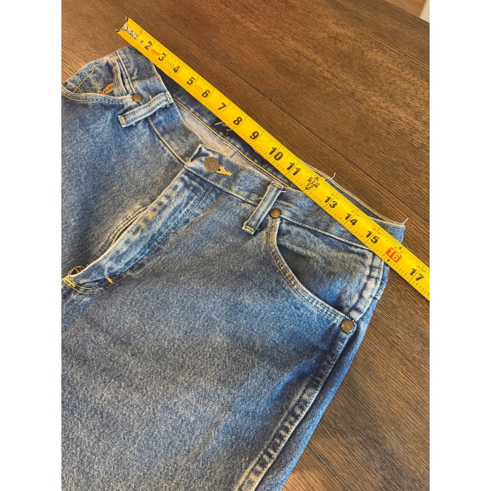 Wrangler George Strait‎ Cowboy Cut Slim Fit Jeans 936GSHD Medium Wash 32x27 Mens - Picture 6 of 7